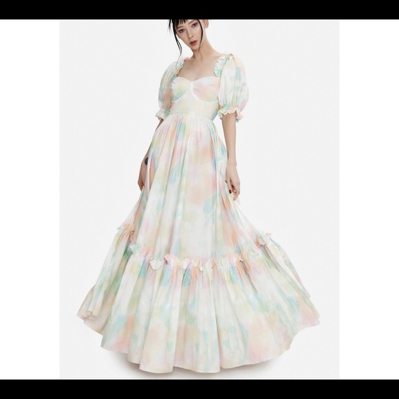 SOLD ✨ NWT SELKIE ✨rare✨ ritz gown in chalk - Picture 5 of 7